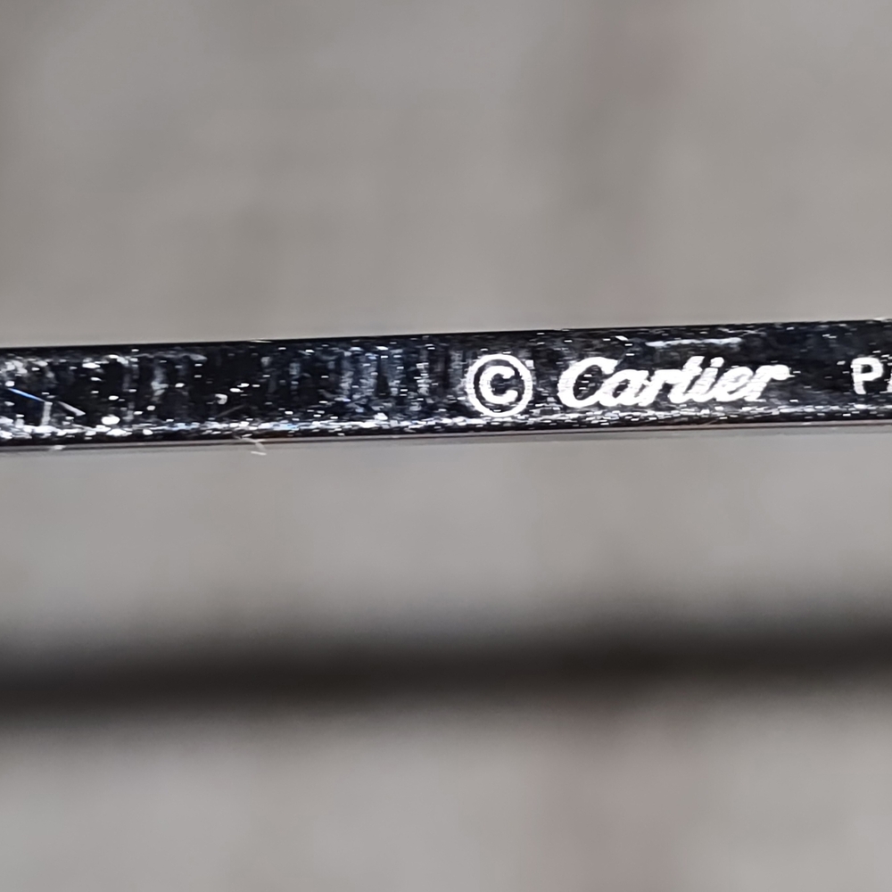 Silver Rectangular Men's Glasses - image 5